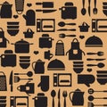 Cooking Tools And Utensil Background.