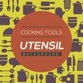 Cooking Tools And Utensil Background.