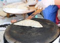 Cooking a Turkish Pastry Borek