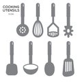 COOKING UTENSILS ICON Royalty Free Stock Photo