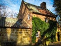 Brick house of the legendary captain James Cooks Royalty Free Stock Photo