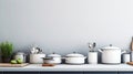 cookware kitchen in modern gourmet kitchen banner