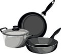 Cookware pans casserole