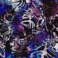 Cool abstract animal seamless background tile