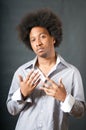 Cool African American Black Man Royalty Free Stock Photo