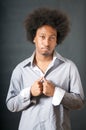 Cool African American Black Man Royalty Free Stock Photo