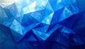 Cool Blue Geometric Crystal Texture with Sharp Edges image photo Royalty Free Stock Photo