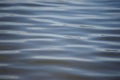 Cool blue abstract water surface with gentle ripples Royalty Free Stock Photo