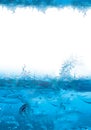 Cool blue and icy background Royalty Free Stock Photo