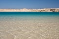 Cool blue sea water in Egypt