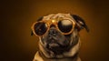 Cool Canine: A Dog with Sunglasses