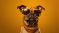 Cool Canine Vibes: A Dog Rocking Stylish Sunglasses