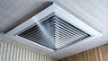 Cool Ceiling Vent Modern Air Conditioning System Releases Refreshing Air Royalty Free Stock Photo