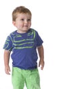 Cool Charming Toddler Boy Royalty Free Stock Photo