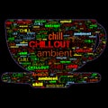 Cool Chillout Chill Ambient Music Creative Background