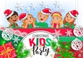 Christmas kids party design