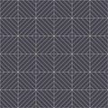 Cool Classical Geometric Outline Neat Seamless Pattern Vector Abstract Wallpaper