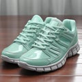 Cool and comfortable summer running shoes Royalty Free Stock Photo
