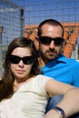 Cool couple portrait