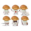 Cool cowboy aspen cartoon character with a cute hat Royalty Free Stock Photo