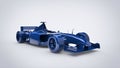 Cool deep blue - formula racing car