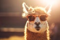 Cool funny Lama