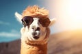 Cool funny Lama
