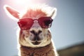 Cool funny Lama