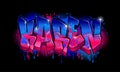 A Cool Genuine Wildstyle Graffiti Name Design - Karen