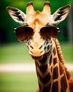 Cool giraffe