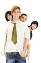 Cool guys team Royalty Free Stock Photo