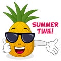 Cool & Happy Summertime Pineapple