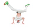 Cool hip hop style dancer.breakdance Royalty Free Stock Photo