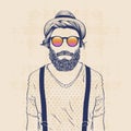 Cool hipster