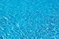 Cool inviting sparkling blue water Royalty Free Stock Photo