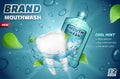 Cool mint mouthwash ads
