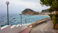 Cool morning in Tossa de Mar Royalty Free Stock Photo