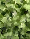 Cool mosaic background in green