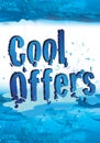 Cool Offers For Winter Sale With Icy Effect