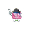 Cool one hand Pirate pink love coupon cartoon character wearing hat