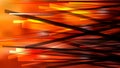 Cool Orange Random Overlapping Lines Background Design