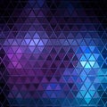 Cool Purple Blue Glow Abstract Backgrounds