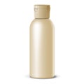 Cool Realistic blank bottle. For cosmetics. Vector