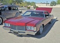 Cool Red Caddy Low Rider