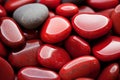 Cool Red water stones. Generate Ai Royalty Free Stock Photo