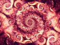 Cool Spirals Swirls Textures Royalty Free Stock Photo