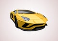 Cool sports car. Royalty Free Stock Photo