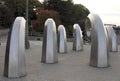 Cool statues at Ballard Locks in Seattle