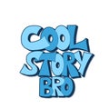 Cool story hand drawn text. Vector illustration