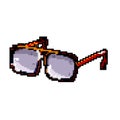 cool sunglasses men game pixel art vector illustration
